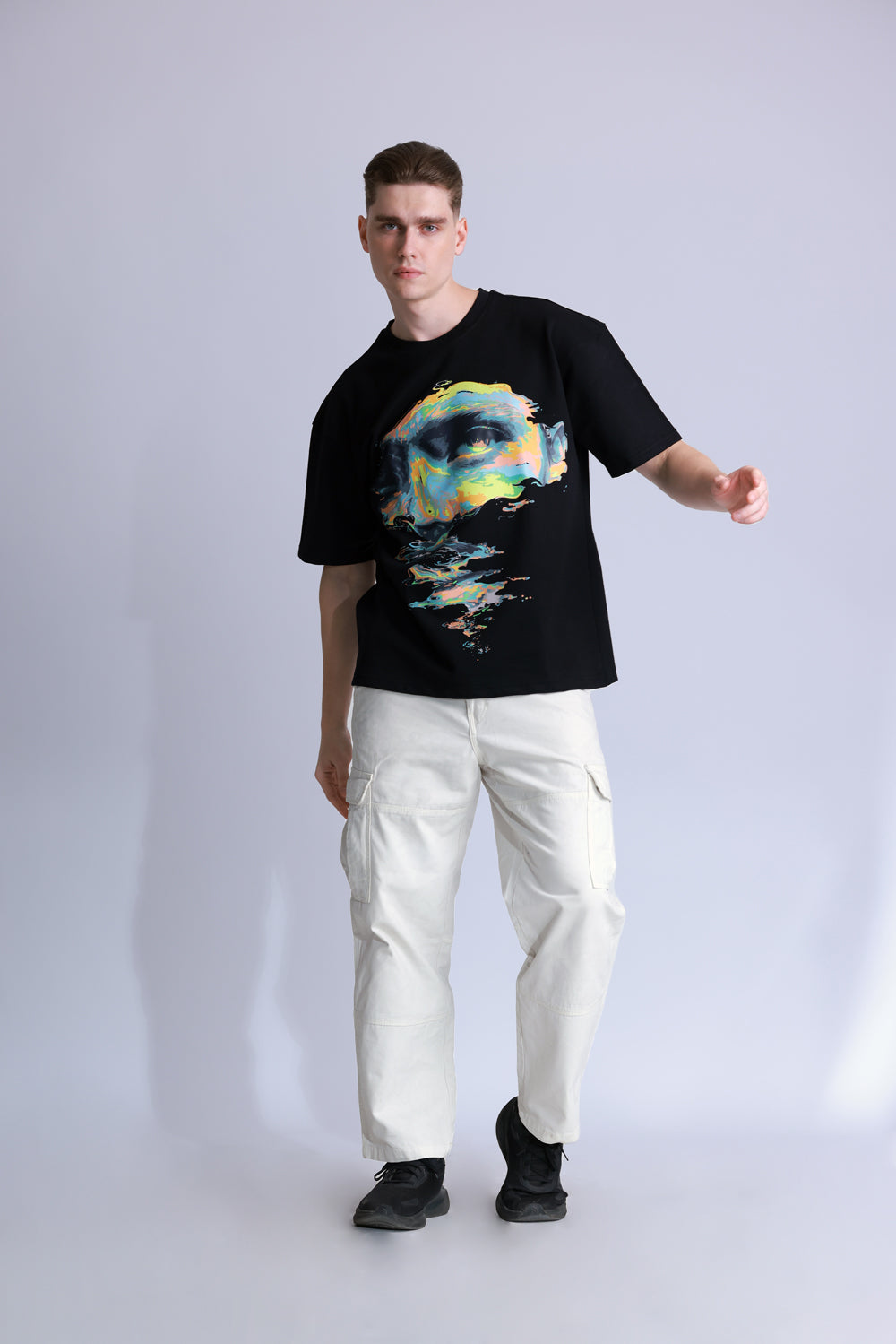 ALONSH OVERSIZED GRAPHIC T-SHIRT – MIDNIGHTSCAPE (BLACK)