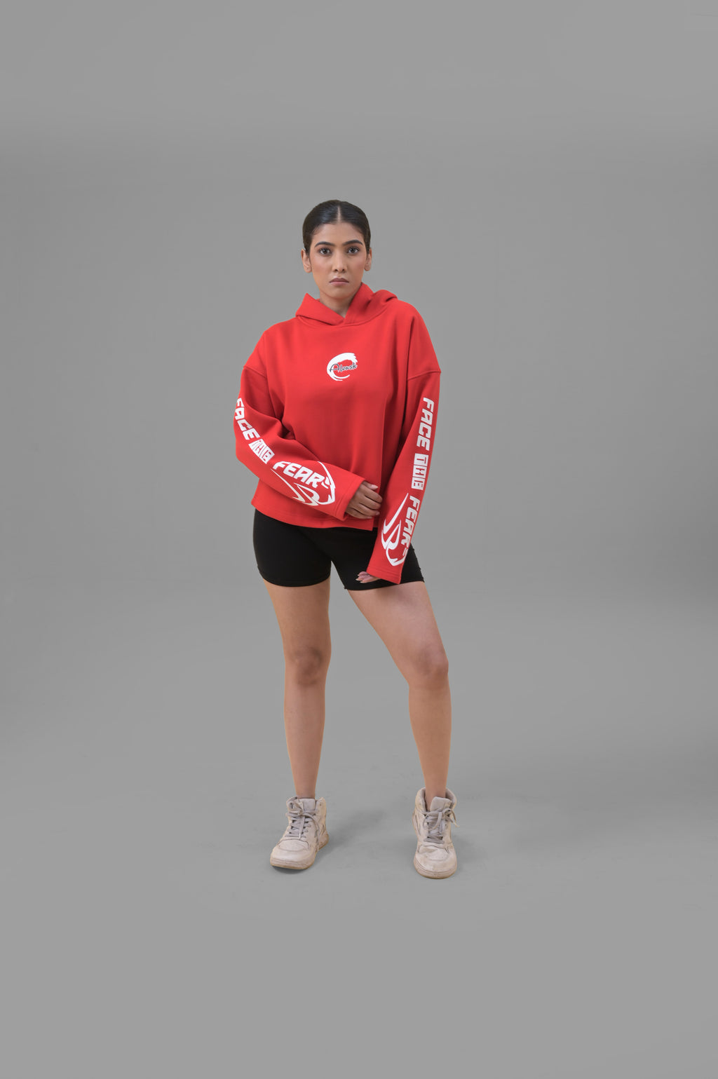 ALONSH OVERSIZED HOODIE – DESIRE (RED)