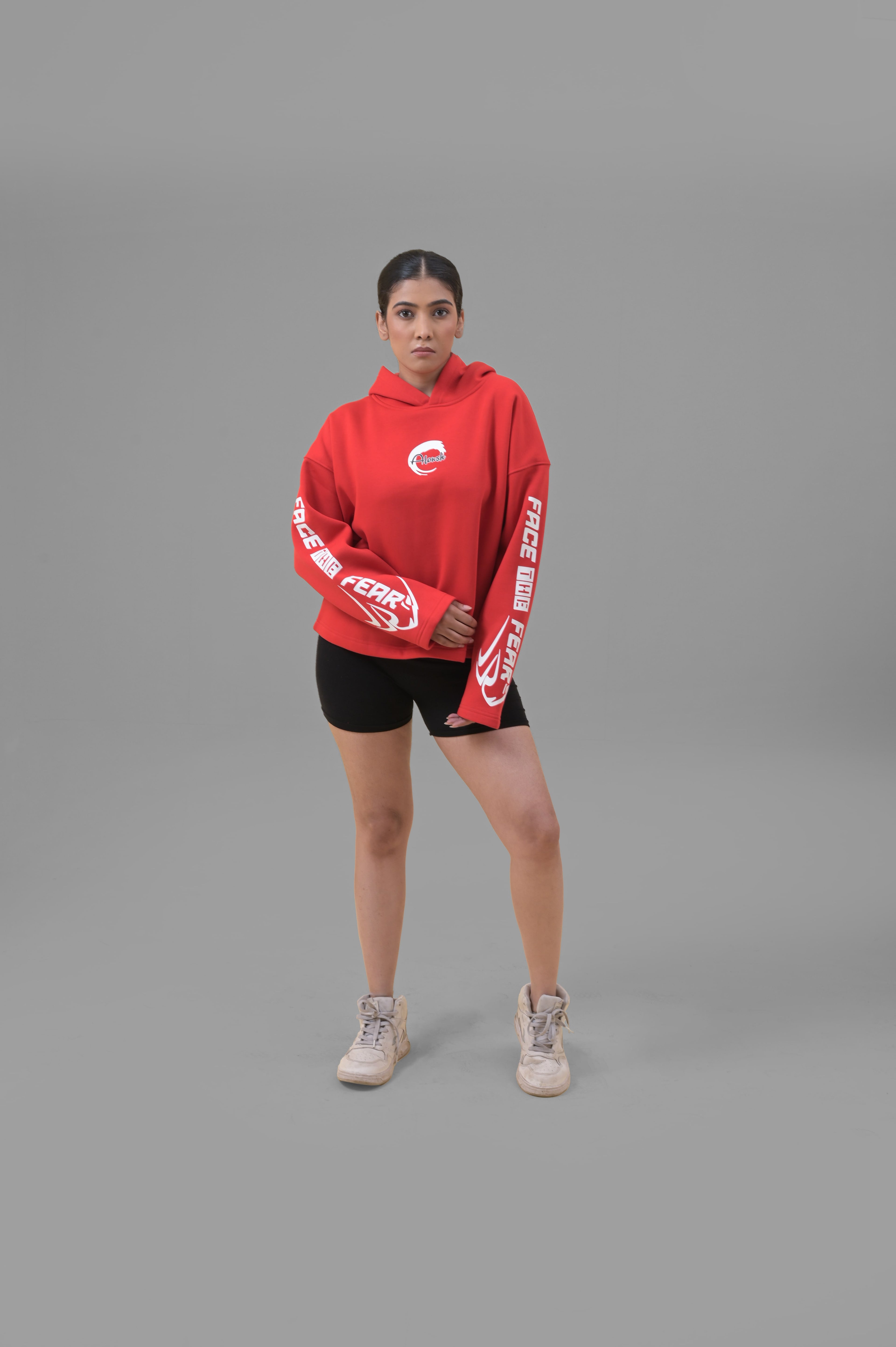 ALONSH OVERSIZED HOODIE – DESIRE (RED)