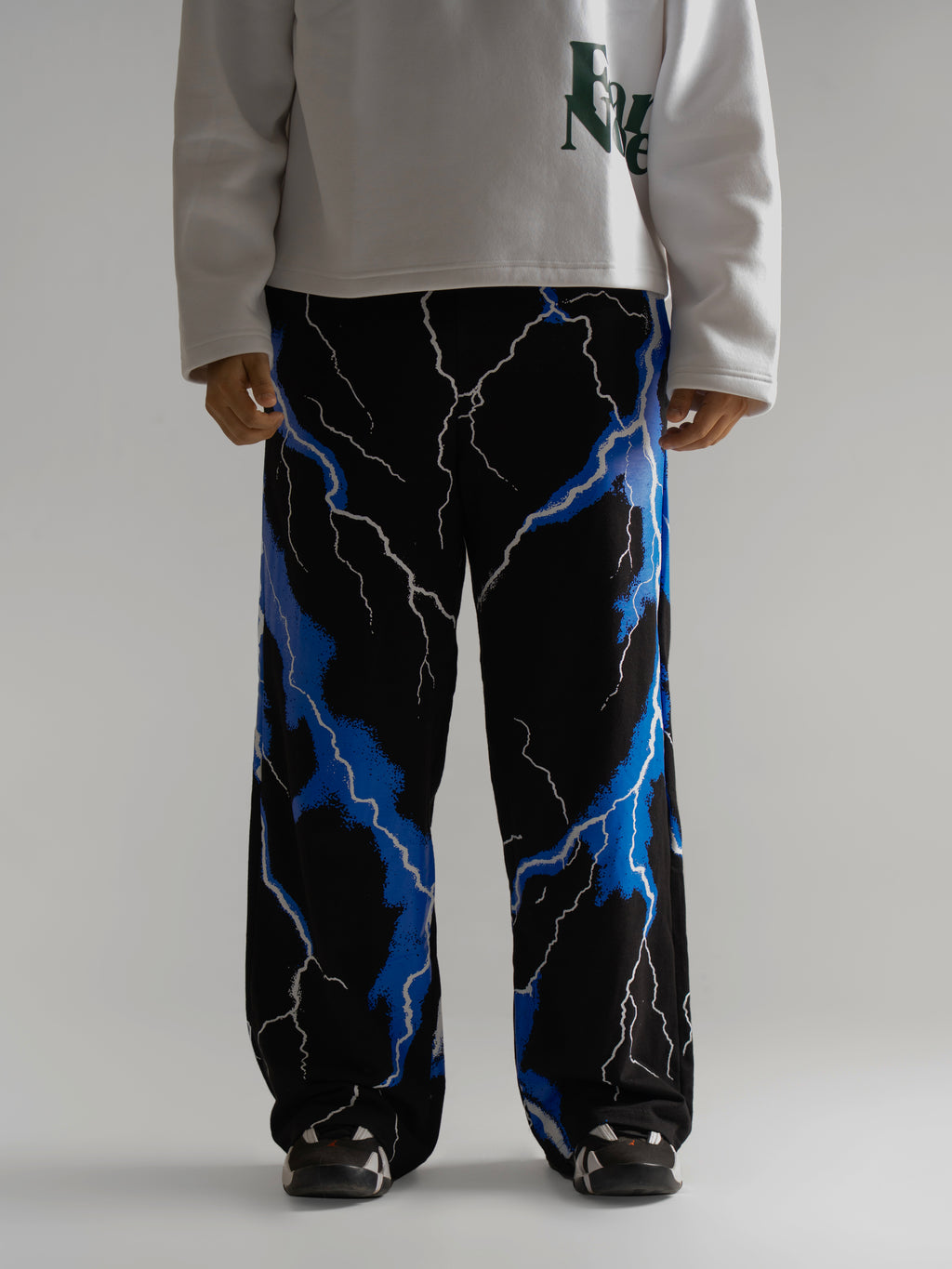 ALONSH UNISEX BAGGY TRACK PANTS – BLUEON
