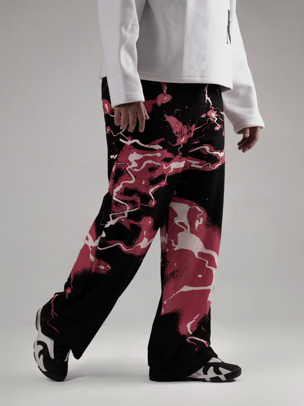 ALONSH UNISEX BAGGY TRACK PANTS – PYRONYX