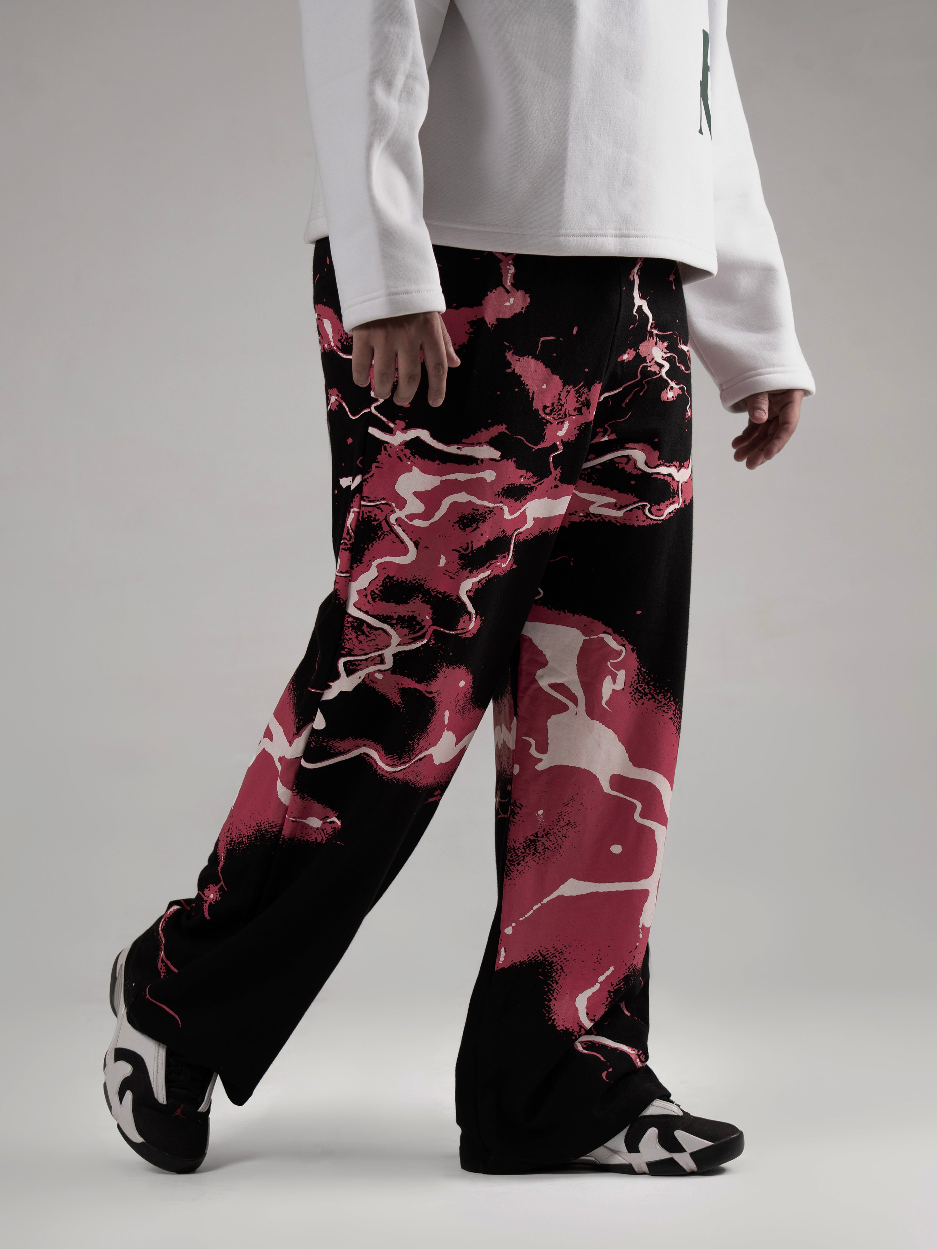 ALONSH UNISEX BAGGY TRACK PANTS – PYRONYX