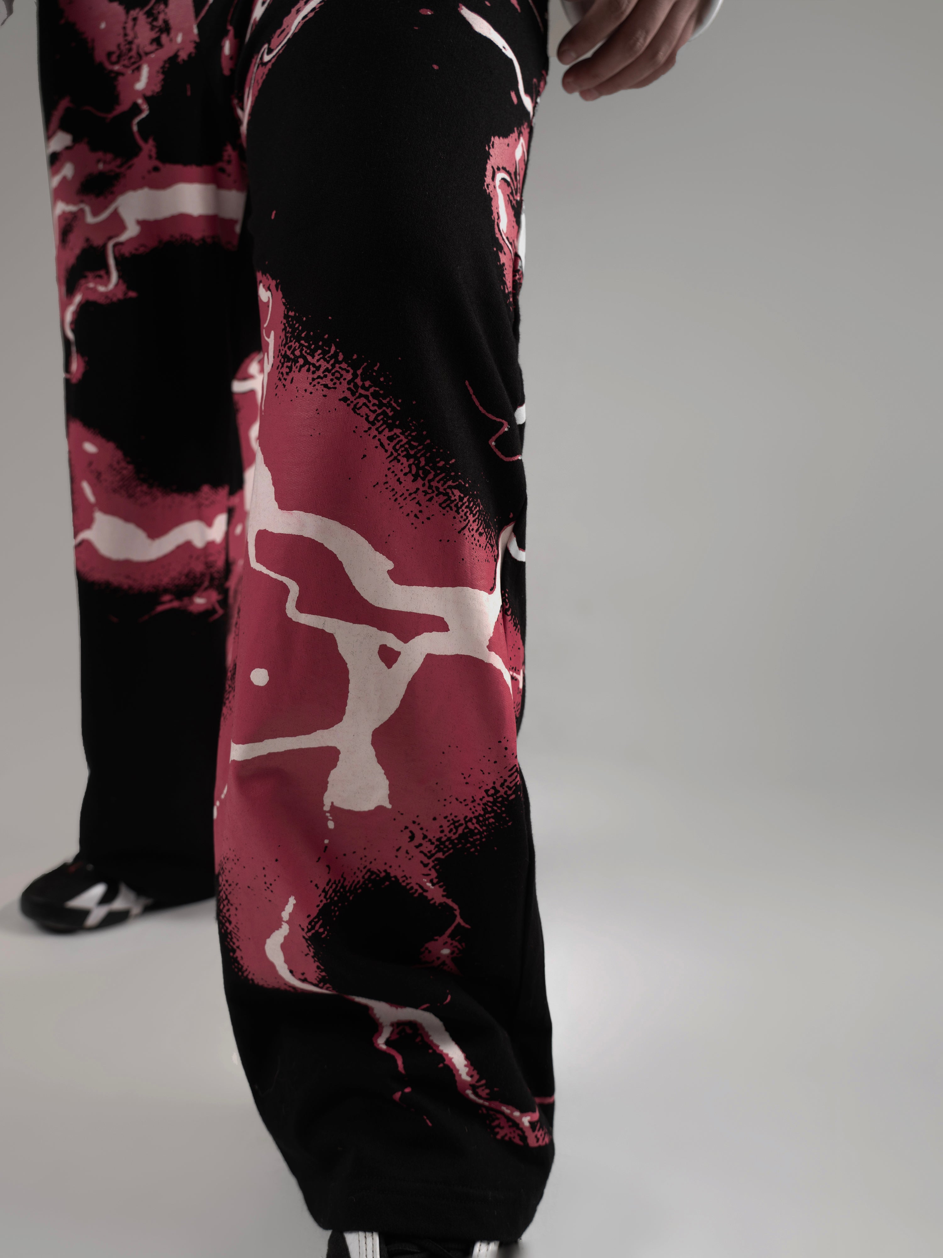 ALONSH UNISEX BAGGY TRACK PANTS – PYRONYX