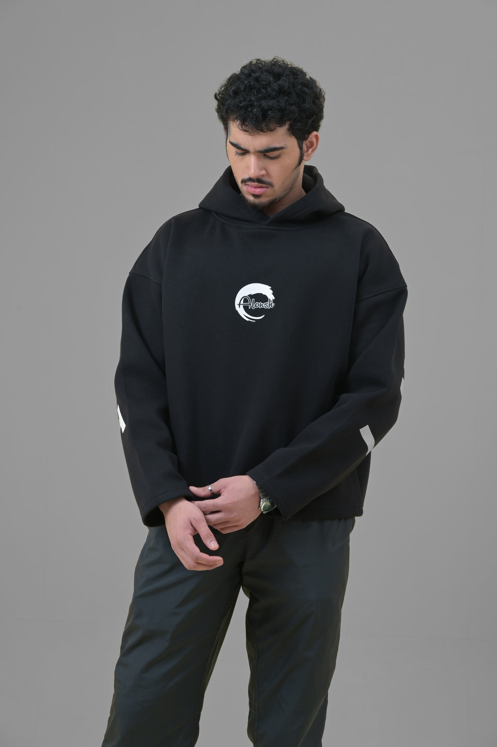 ALONSH OVERSIZED HOODIE – RAVEN (BLACK)