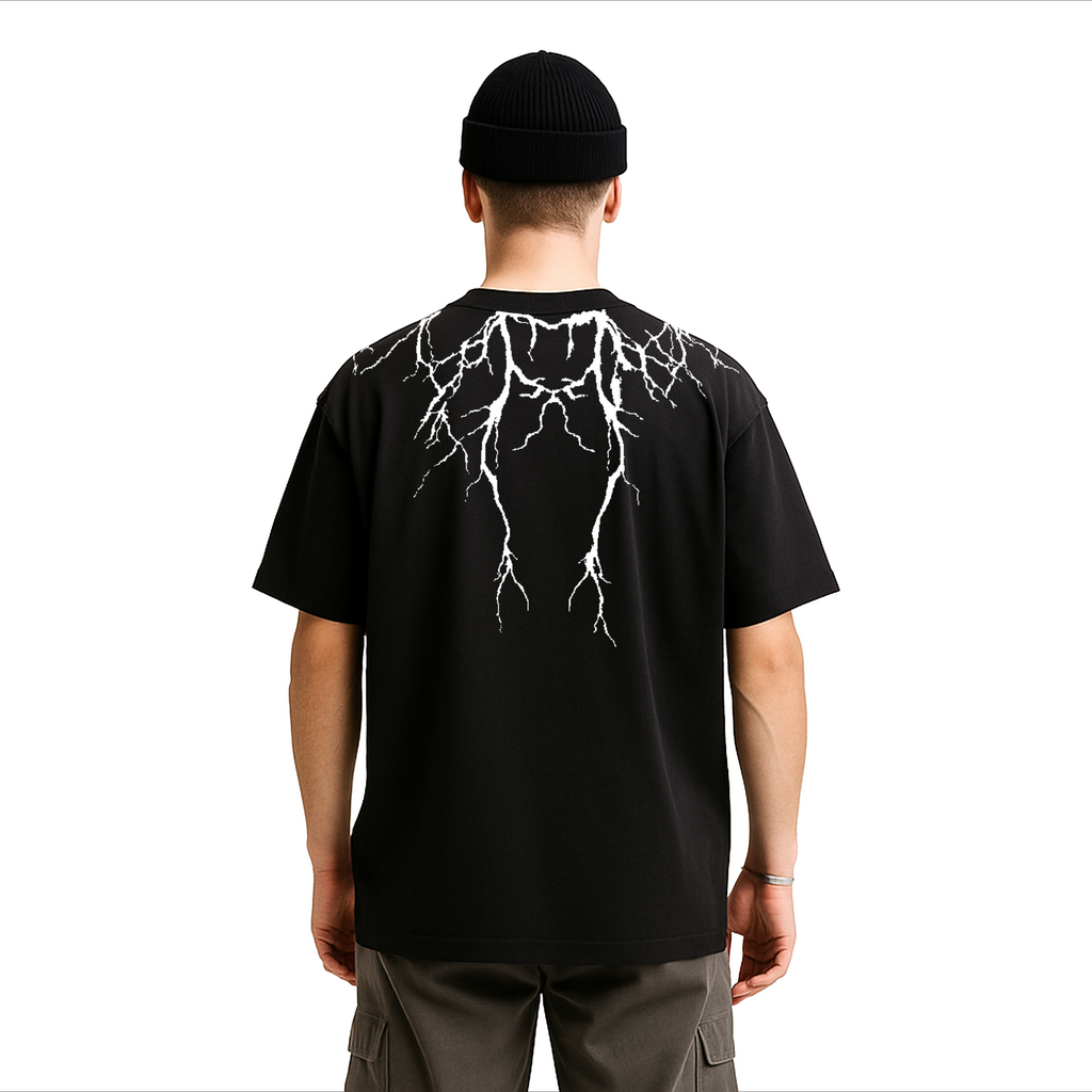 ALONSH OVERSIZED GRAPHIC T-SHIRT – NO FACE (BLACK)