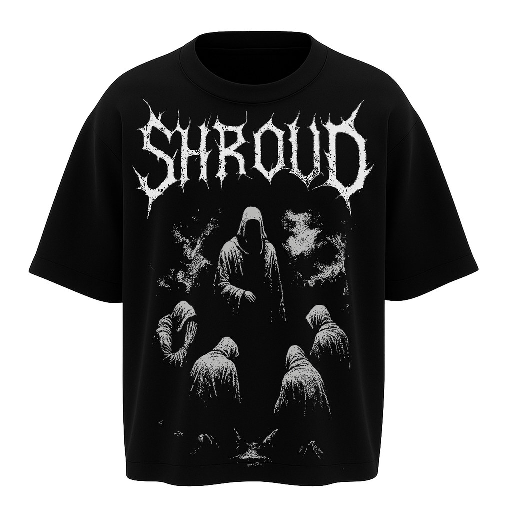 ALONSH OVERSIZED GRAPHIC T-SHIRT – NO FACE (BLACK)