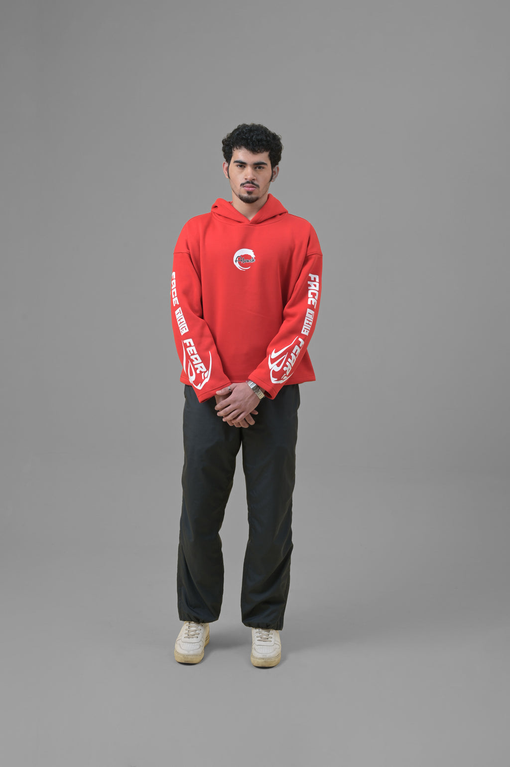 ALONSH OVERSIZED HOODIE – DESIRE (RED)